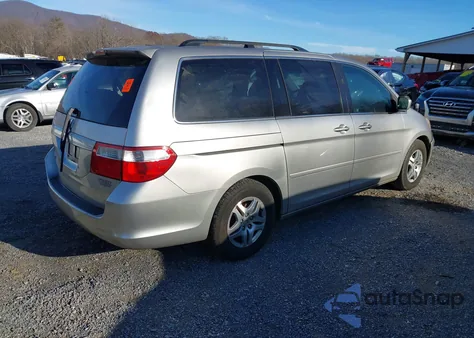 2007 Honda Odyssey Ex из США, поврежденный, VIN 5FNRL38467B128083